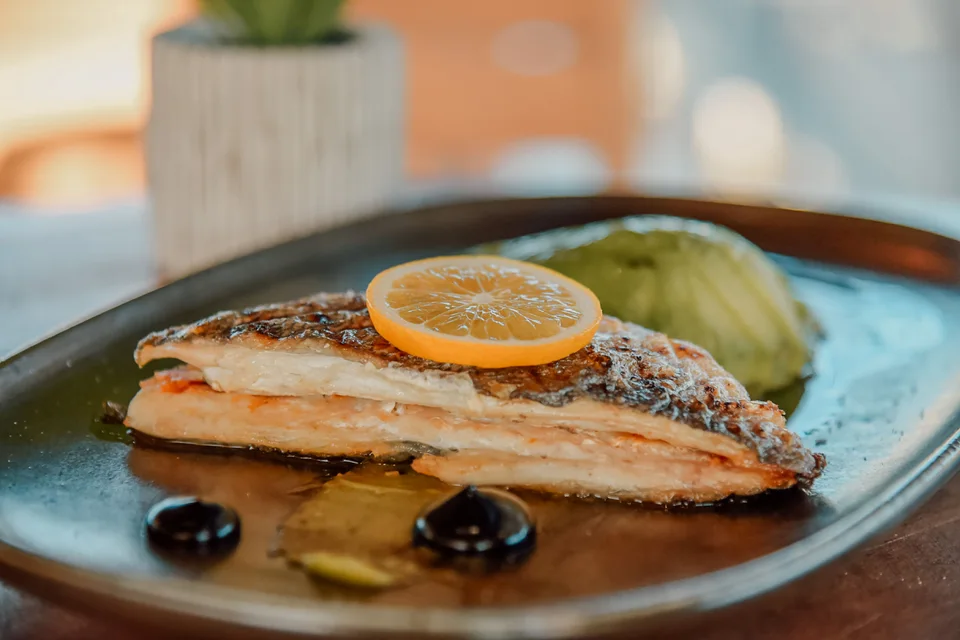 BookNoFees: Exempelbild: Grillad fisk