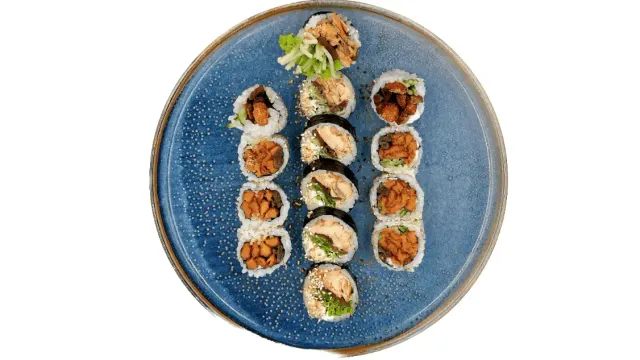 BookNoFees: Restaurang – PanSushi – Warsaw – Stekt sushi, bild 2