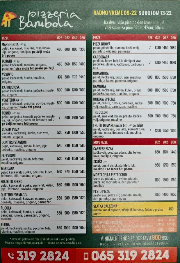 BookNoFees: Snackbar – Bambola – Belgrade – Färgerna, bild 2