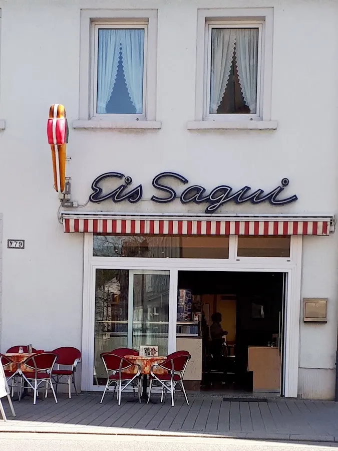 BookNoFees: Glass – Sagui Eiscafe – Wetter (Ruhr) – Välkommen till glasscaféet, bild 1