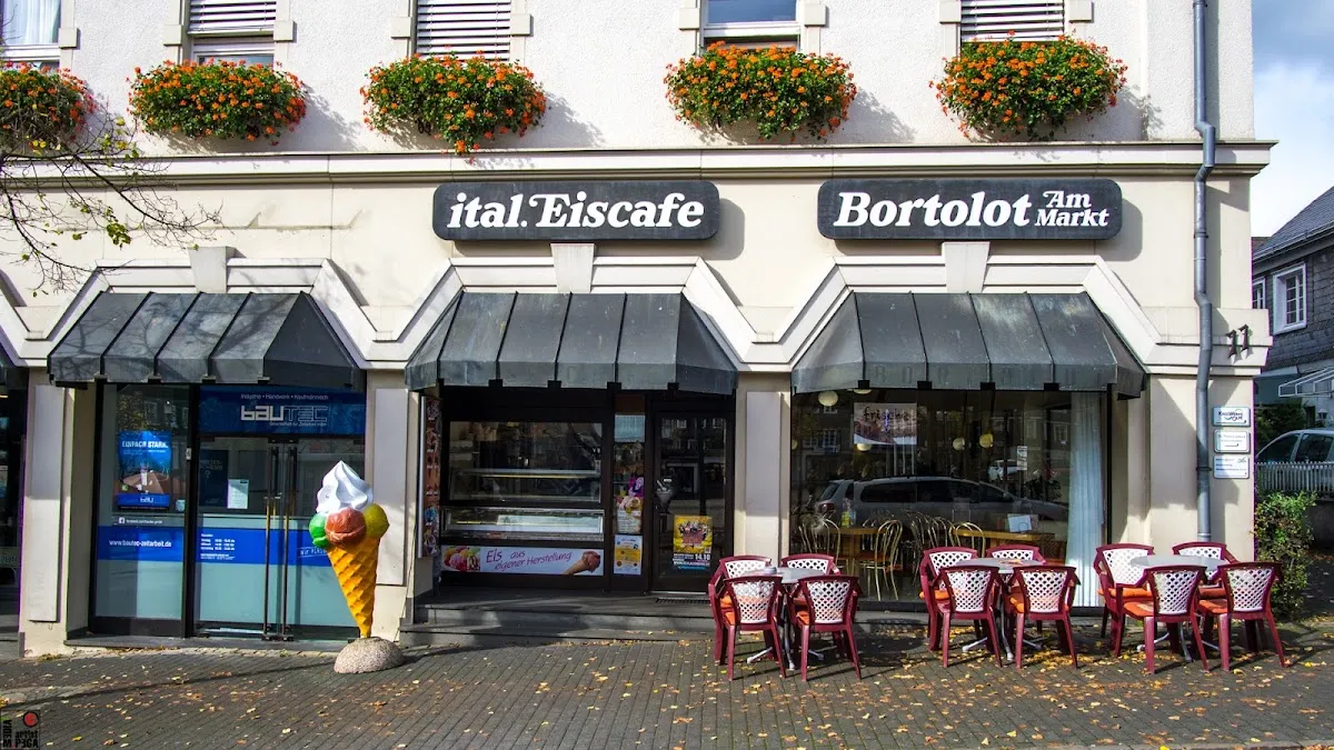 BookNoFees: Restaurang – Bortolot Eisdiele – Olpe – Bortolot glassbar, bild 1
