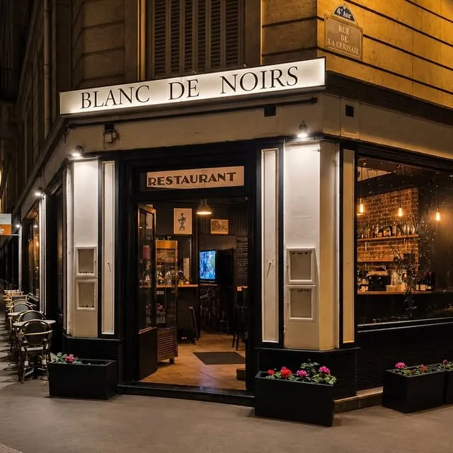 BookNoFees: Restaurang – Blanc de Noirs – Paris – Blanc de Noirs, bild 1