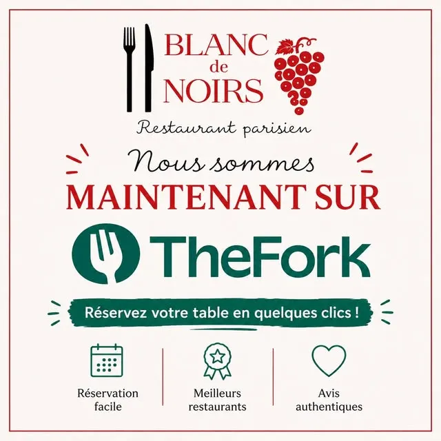 BookNoFees: Restaurang – Blanc de Noirs – Paris – Blanc de Noirs, bild 2
