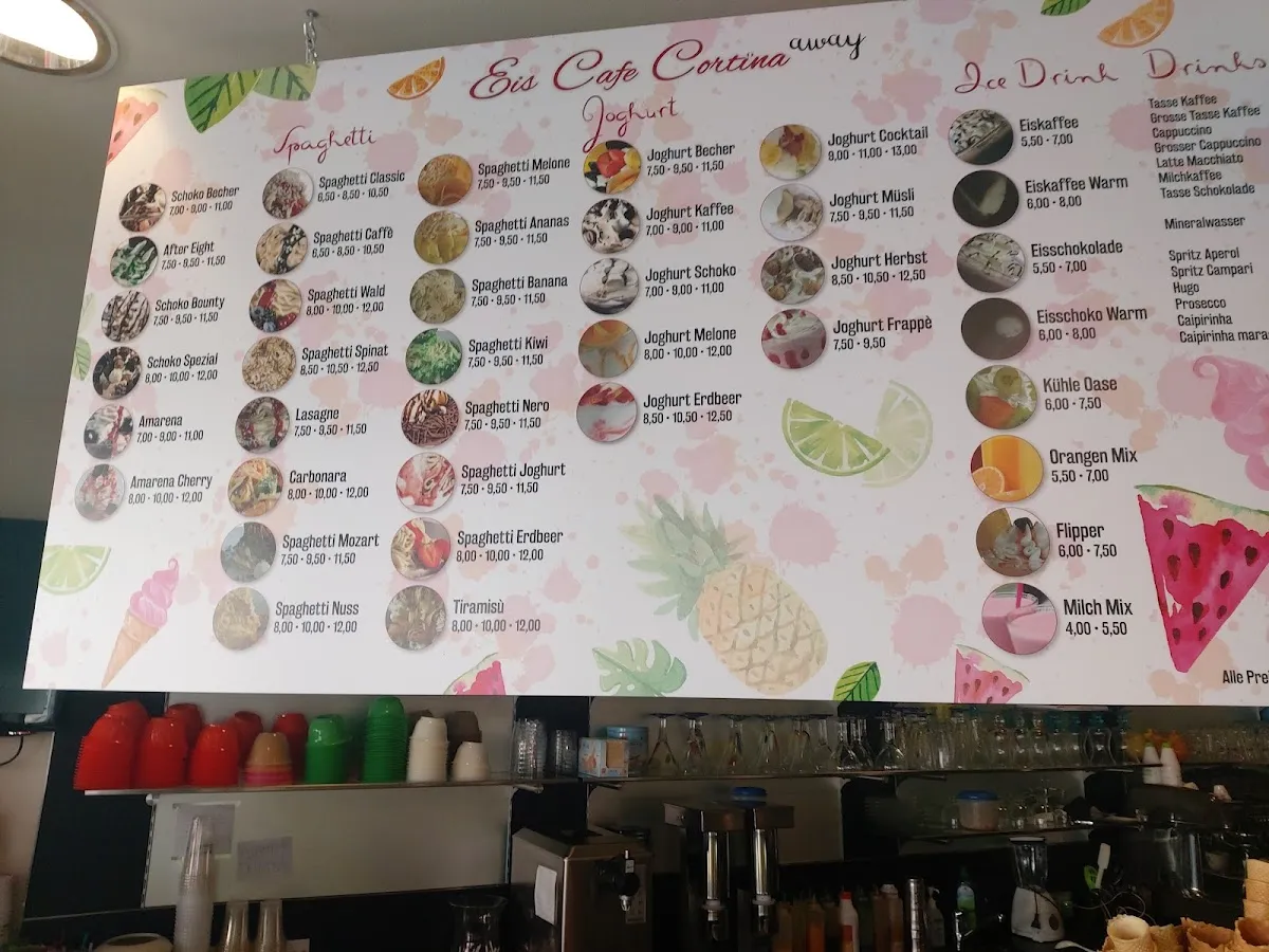 BookNoFees: Restaurang – Eiscafé Cortina – Wickede – Eiscafé Cortina, bild 1