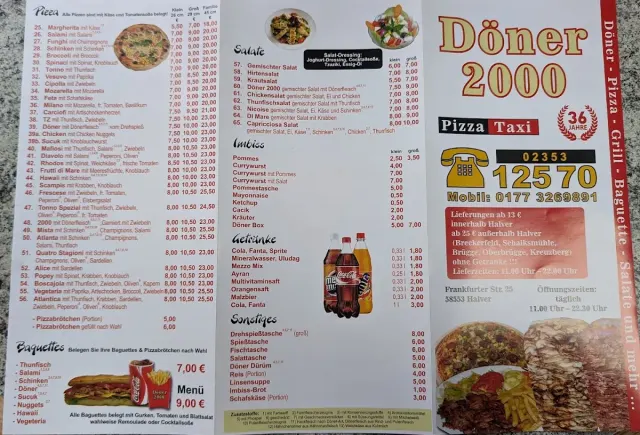 BookNoFees: Restaurang – Döner 2000 – Halver – Döner 2000, bild 3