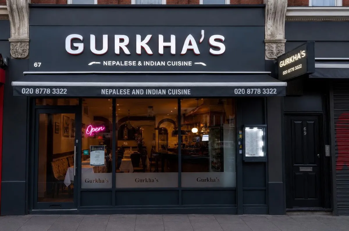 BookNoFees: Restaurang – Gurkhas – London – Gurkhas, bild 1