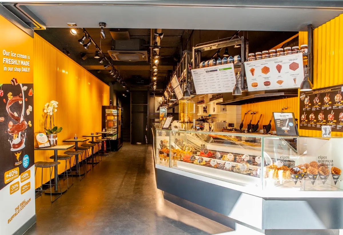 BookNoFees: Glass – Bufala Gelato – Athens – Bufala Gelato, bild 1