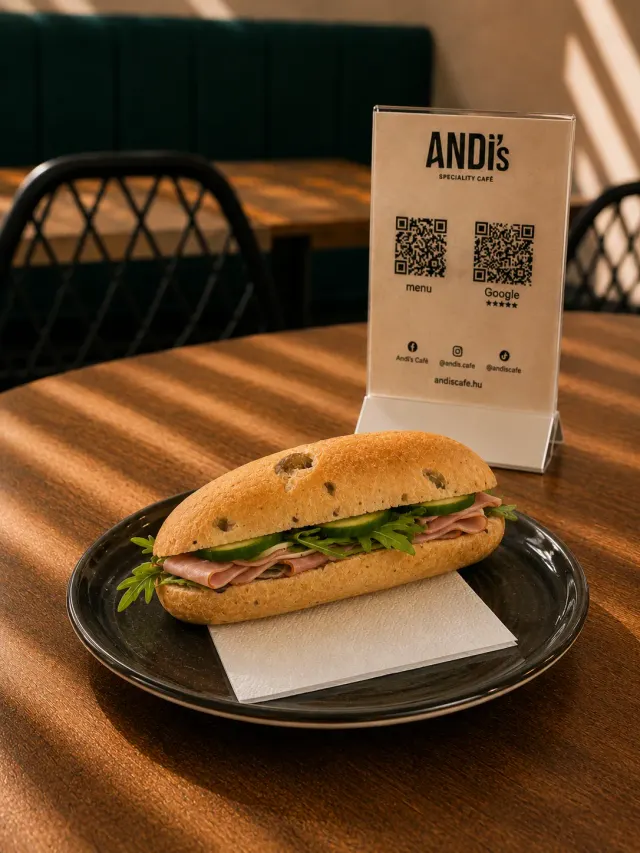 BookNoFees: Kafé – Andi's Café – Budapest – Andis Café, bild 3