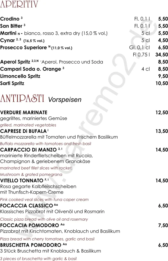 BookNoFees: Restaurang – Trattoria Da Remo II – Berlin – Trattoria Da Remo II, bild 2