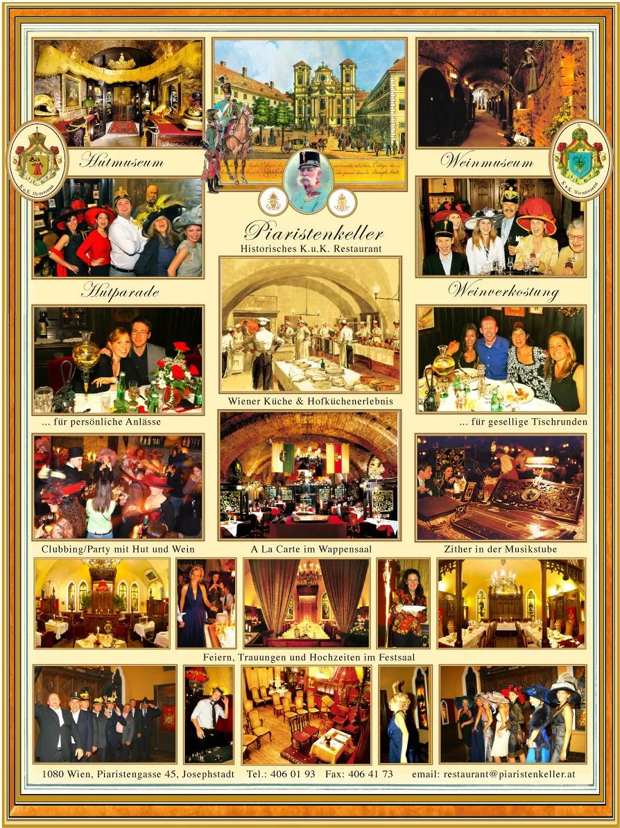 BookNoFees: Restaurang – Piaristenkeller – Vienna – Piaristenkällaren, bild 1
