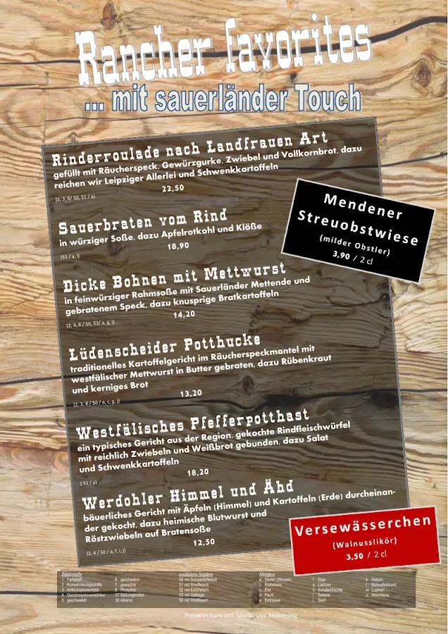 BookNoFees: Restaurang – Pungelscheider Schnitzelranch – Werdohl – Pungelscheiders schnitzelranch, bild 3