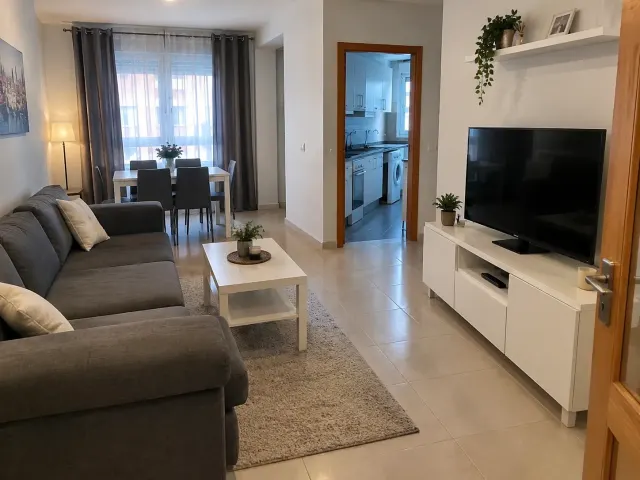 BookNoFees: Rymlig och lugn lägenhet med tre sovrum – Madrid