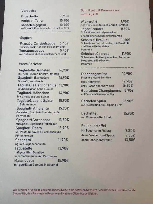 BookNoFees: Restaurang – Gastronomie Cafe Ambiente – Unna – Gastronomie Cafe Ambiente, bild 2