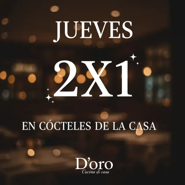 BookNoFees: Restaurang – D'oro – Madrid – Gyllene, bild 3