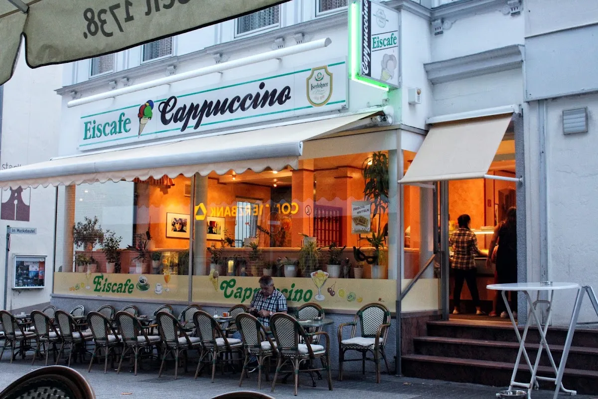 BookNoFees: Restaurang – Eiscafé Cappuccino – Altena – Eiscafé Cappuccino, bild 1