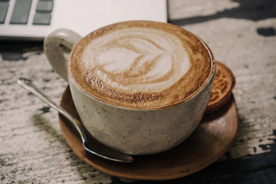 Exempelbild: Cappuccino i en keramikmugg