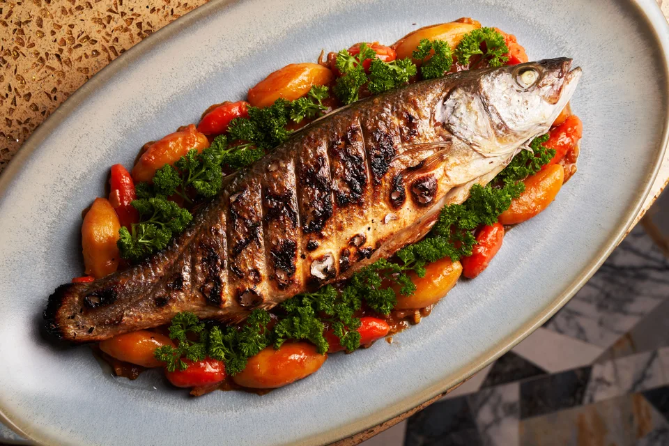BookNoFees: Exempelbild: Grillad fisk