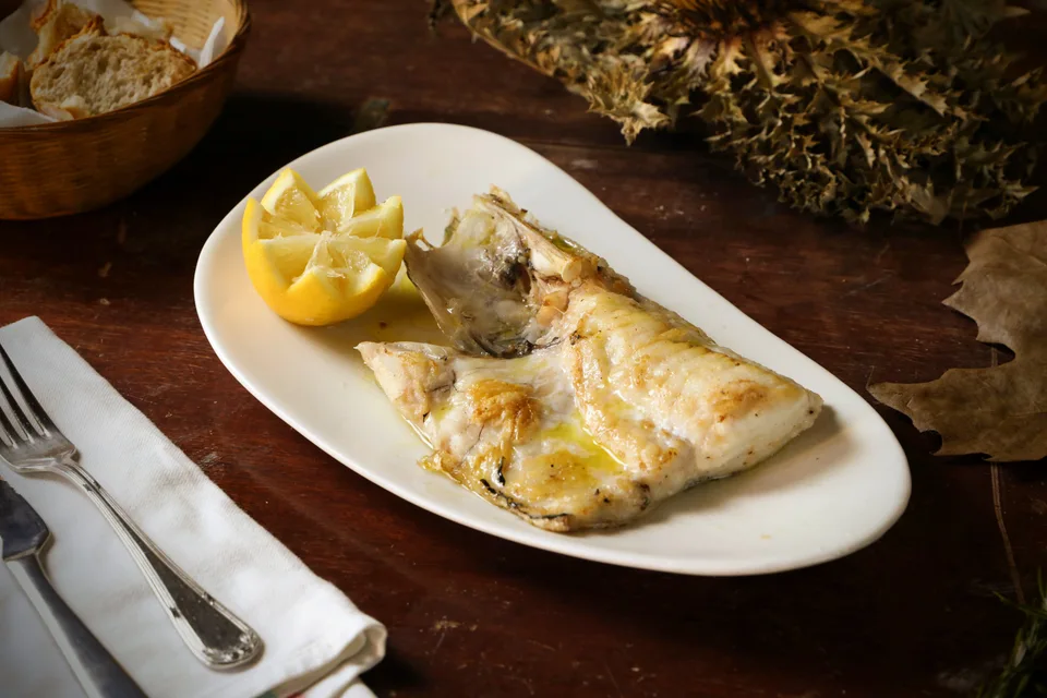 BookNoFees: Exempelbild: Grillad fisk