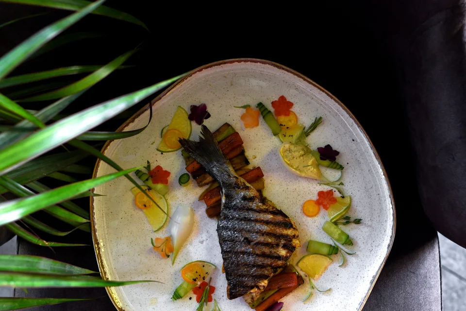 BookNoFees: Exempelbild: Grillad fisk