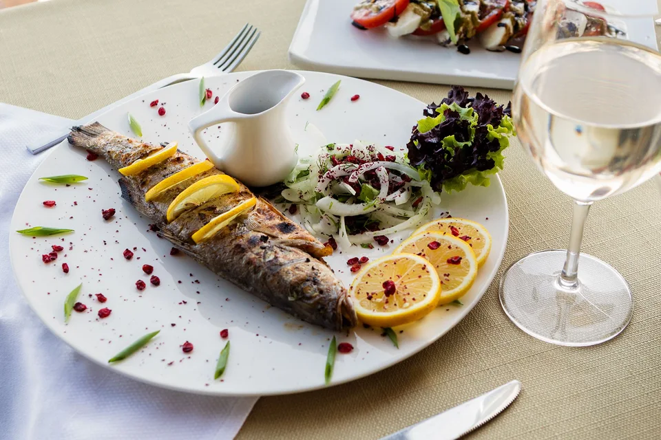 BookNoFees: Exempelbild: Grillad fisk