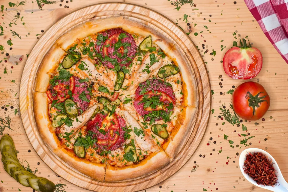BookNoFees: Exempelbild: Pizza